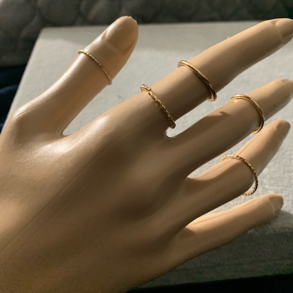 Woman’s Gold fashion rings. NWNT. Sizes vary. - Picture 2 of 8